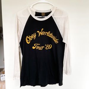 Obey long sleeve shirt